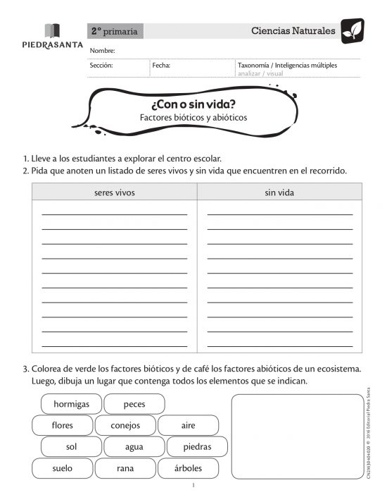 ¿Con o sin vida?