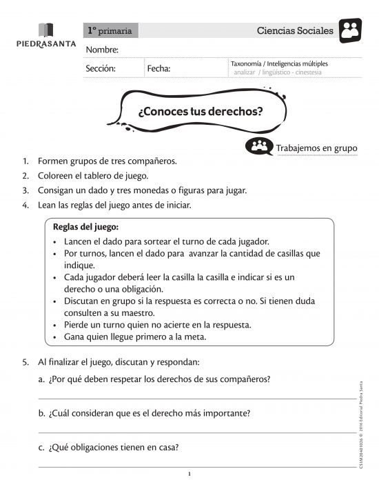 ¿Conoces tus derechos?