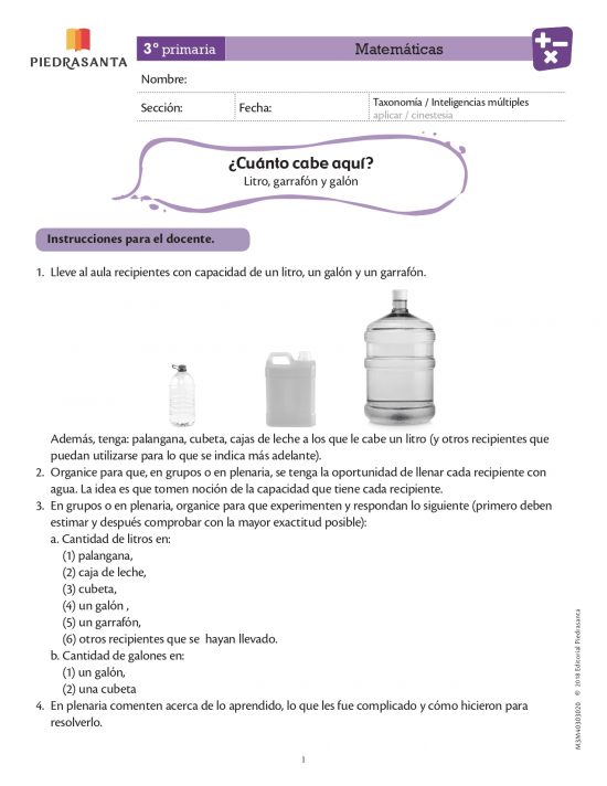 ¿Cuánto cabe aquí?