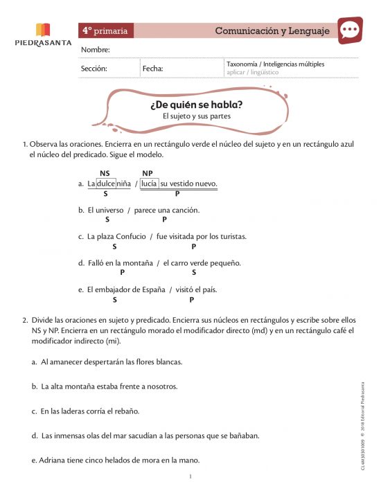 ¿De quién se habla?