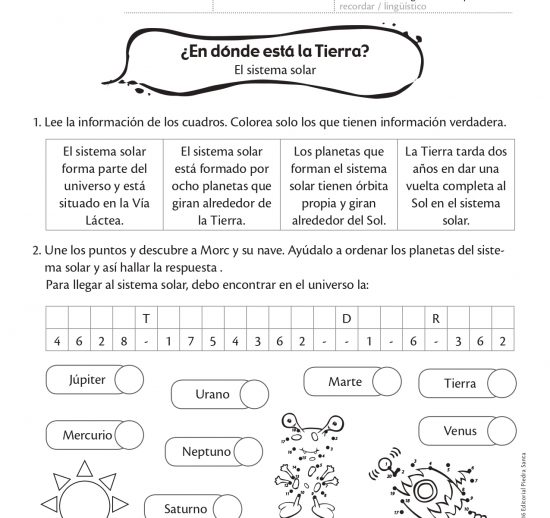 ¿En dónde está la Tierra?