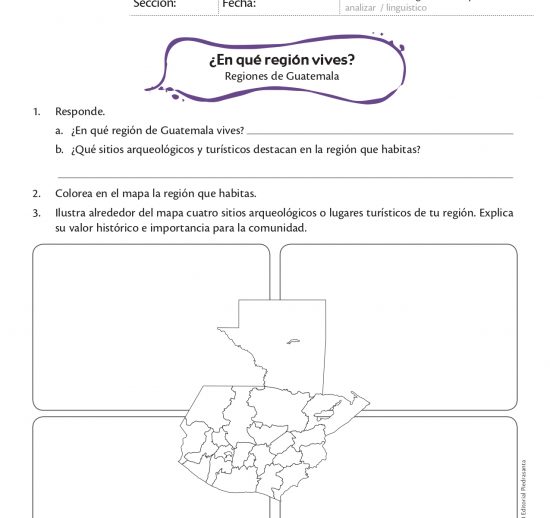 ¿En qué región vives?