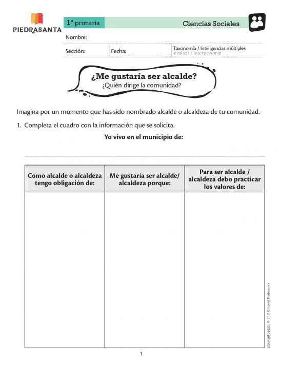 ¿Me gustaría ser alcalde?