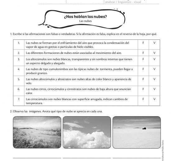 ¿Nos hablan las nubes?