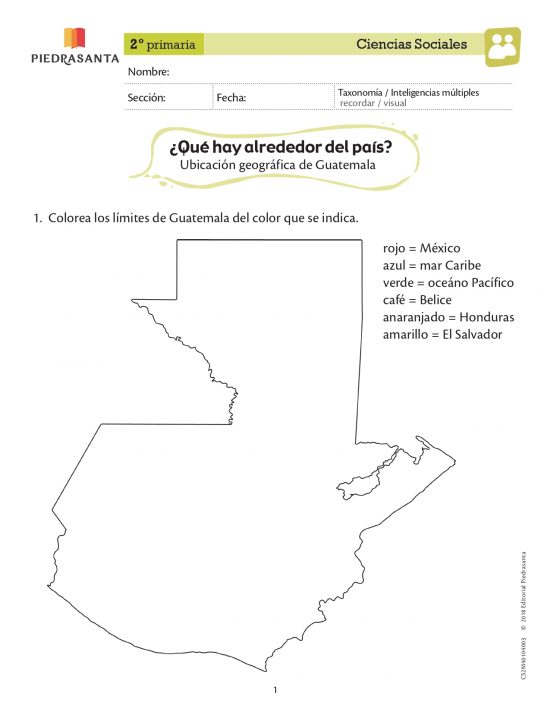 ¿Qué hay alrededor del país?
