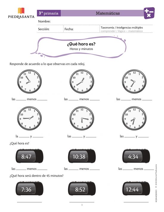 ¿Qué hora es?