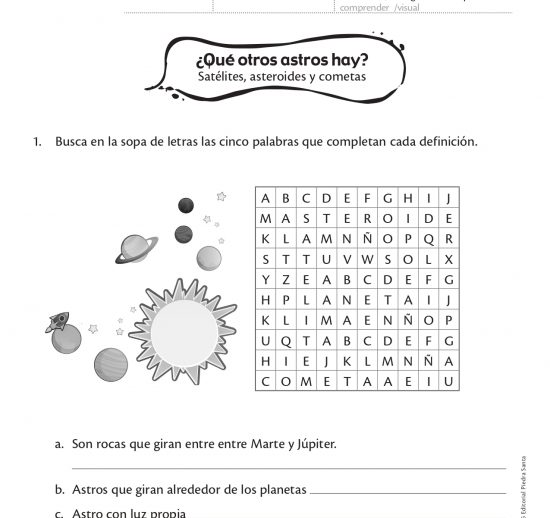¿Qué otros astros hay?