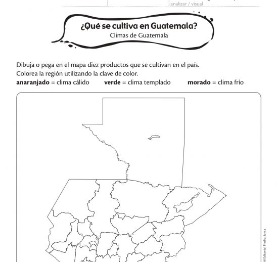 ¿Qué se cultiva en Guatemala?