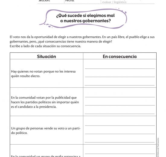 ¿Qué sucede si elegimos mal a nuestros gobernantes?