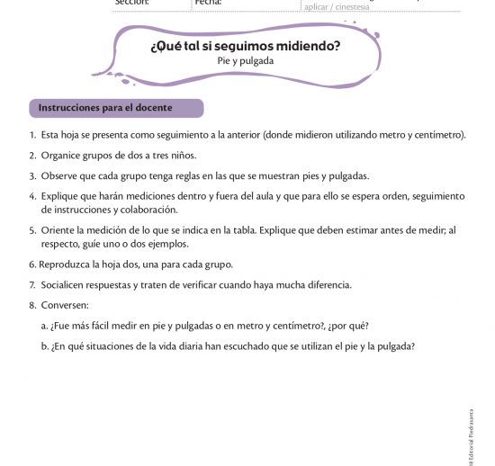 ¿Qué tal si seguimos midiendo?