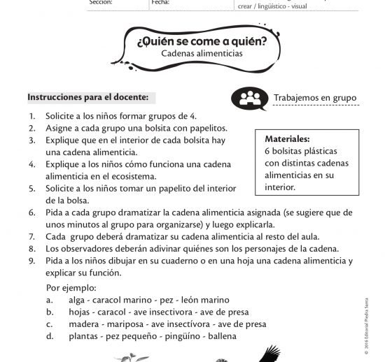 ¿Quién se come a quién?