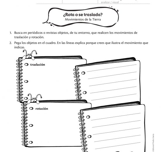 ¿Rota o se traslada?