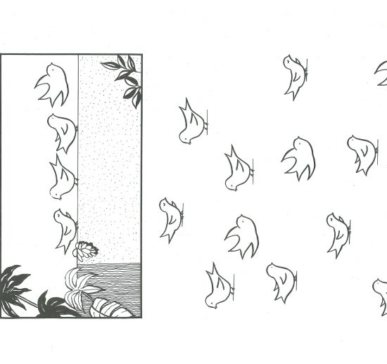 Colorea los dibujos que se repiten
